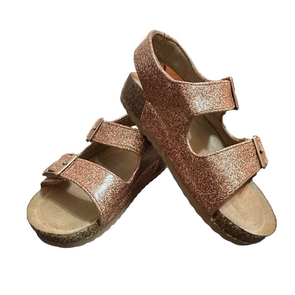 Baby Girl’s Rose Gold Sandals by Cat & Jack - Picture 1 of 5